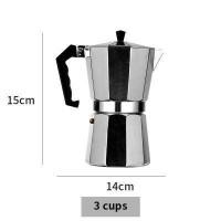 ราคา Alechaung โมก้าพอท กาต้มกาแฟสด อลูมิเนียม เครื่องต้มกาแฟ ชุดชงกาแฟสด mokapot 3 cup 6 cup ที่ชงกาแฟสด แบบพกพา ชงกาแฟสด กาชงกาแฟ กาต้มกาแฟ Moka Pot (17242218316)