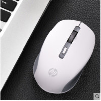 ราคา เม้าส์ไร้สาย HP Wireless Mute Mouse USB Silent HP S1000 Plus 1600 DPI ปรับ USB 3 0 รับ Optical Mouse คอมพิวเตอร์ 2 4 กิกะเฮิร์ตซ์หนูเหมาะกับการทำงานสำหรับแล็ปท็อปพีซีเมาส์ (2824504765)