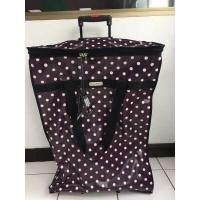 ราคา ProLuggage กระเป๋าถุงผ้าล้อลาก กระเป๋าล้อลาก กระเป๋าเดินทาง กระเป๋าช้อปปิ้ง อเนกประสงค์ ขนาดความสูง 24 นิ้ว Code R15024 (17345963130)