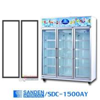 ราคา ขอบยางประตูตู้แช่ Sanden Intercool รุ่นSDC 1500AY ตู้แช่ 3 ประตูใหญ่ ของแท้ (1581588291)