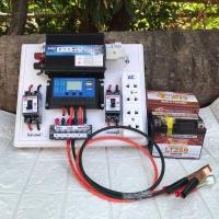ราคา ชุดนอนนา ชุดคอนโทรลเลอร์ชาร์จเจอร์ ชุดโซล่าเซลล์สำเร็จรูป รุ่น 12V500W พลังงานเเสงอาทิตย์ พร้อมเเผงโซล่าเซลล์ เเบตเตอรี่ (8824380225)