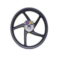 ราคา ล้อแม็ก 5ก้านลายแบบแท้ สีดำด้าน พร้อมบูช ลูกปืน honda cz i เวฟ110 เวฟ125i ปลาวาฬ ปี2009 2020 ทุกรุ่น (16191531230)