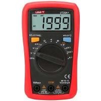 ราคา UNI T UT33A UT33B UT33C UT33D Palm Size Multimeter Resistance Capacitance Temperature NCV Test Backlight (1199580730)