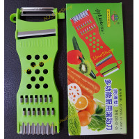 ราคา พร้อมส่ง ที่ขูดมะละกอ ที่ปอกอเนกประสงค์ ที่ปอกผลไม้ 5in1 แบบมีกล่อง สีส้ม 1 อัน กล่อง (10361851698)