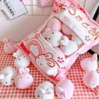 ราคา หมอนตุ๊กตา หมอนถุงขนม หมอนตุ๊กตาน่ารัก หมอนนุ่มนิ่ม ข้างในมีตุ๊กตา8 ตัว เอาออกมาเล่นได้ทุกตัวเลยค่ะ นุ่มนิ่ม น่ารักมากๆ ยอดนิยมน่ารัก หมอนกอด ตุ๊กตาของเล่นวันเกิดของขวัญ (6477948438)