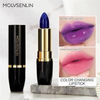 ราคา LilyBeatuy ขายดี แท้ ลิปสติกเปลี่ยนสี ลิปสติกกันน้ำติดทนนาน ลิปสีน้ำเงิน ลิปสติกเปลี่ยนสีดอกไม้คริสตัลเจลลี่ ลิปสติกเปลี่ยนสีอุณหภูมิไม่ติดถ้วยให้ความชุ่มชื้นยาวนาน (16393725013)
