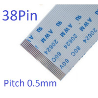 ราคา สายแพร Pitch 0 5mm ยาว 20cm TYPE A Flexible Flat Cable สายแพ FFC 6pin 8pin 24pin 4pin 10pin 12pin 14pin 16pin 18pin 20pin 22pin 26pin 28pin 30pin 32pin 34pin 36pin 38Pin 40pin 50pin 54pin 60pin AWM (5