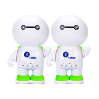 ราคา เหลือ 99 ส่งฟรี Asaki ลำโพงบลูทูธ รูปทรงหุ่นยนต์ เชื่อมต่อผ่าน Bluetooth รองรับระบบ IOS ANDROID เล่นเพลง MP3 Flash Drive SD Card AUX ได้ เชื่อมต่อง่าย APS 423 (17023838466)