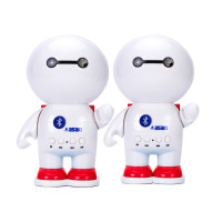 ราคา เหลือ 99 ส่งฟรี Asaki ลำโพงบลูทูธ รูปทรงหุ่นยนต์ เชื่อมต่อผ่าน Bluetooth รองรับระบบ IOS ANDROID เล่นเพลง MP3 Flash Drive SD Card AUX ได้ เชื่อมต่อง่าย APS 423 (17023838465)