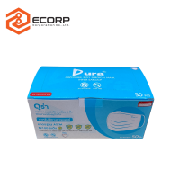 ราคา Lotใหม่ล่าสุด Dura Medimask หน้ากากอนามัยเกรดการแพทย์ 3 ชั้น 50 ชิ้นต่อกล่อง ผลิตในไทย เมดิมาส ดูร่า (10734722618)