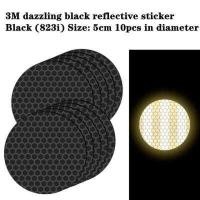 ราคา 3M Black Tape Reflective Tape Sticker Diamond Grade Adhesive Safety Mark Warning Tape Bike Automobiles Motorcycle Car Styling (15927007072)