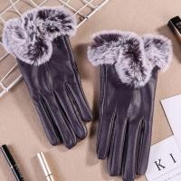 ราคา ถุงมือกันหนาวผู้หญิง ทัชสกรีนบุขน ส่งจากไทย (702062991)