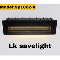 ราคา Step lampไฟฝังพื้น ฝังบันได 6w เเสงวอร์มไวท์ 220V ไฟส่องขั้นบันได โคมไฟฝังพื้น (15069890555)