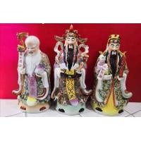 ราคา ฮกลกซิ่ว 3 องค์ จัดส่งฟรี งานกระเบื้อง สูง 8 10 12 14 16 18 20 22 24 28 นิ้ว แก้ชงปี 65 (16960958718)