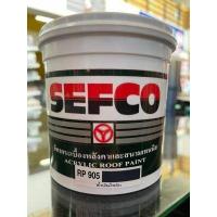 ราคา สีน้ำ เซฟโก้ มีหลายเฉด สีทาบ้าน สำหรับทาภายในและภายนอกขนาด 0 85 ลิตร ใหม่แท้ ด้าน SEFCO เซฟโก้ สีอะครีลิคแท้ 100 (8399642575)