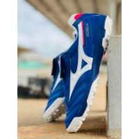 ราคา ร้อยปุ่ม Mizuno รองเท้าฟุตบอลหญ้าเทียม ตัวท็อป หนังจิงโจ้ (10203486679)