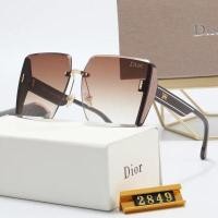 ราคา 2022แฟชั่นใหม่ Dior แบรนด์กรอบใหญ่ Uv400แว่นกันแดดสำหรับท่องเที่ยวสำหรับบุรุษและสตรี (13662338932)