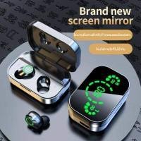 ราคา ไร้สายที่แท้จริงหูฟังบลูทูธสเตอริโอบลูทูธ 5 3 ชุดหูฟังขนาดเล็กพร้อมไมโครโฟนหูฟัง ชุดหูฟังไร้สายบลูทูธ กันน้ำหูฟังสเตอริโอหูฟังเล่นกีฬาพร้อมไมโครโฟนสำหรับ (16006055699)