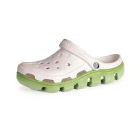 ราคา QiaoYiLuo ยี่ห้อ Crocs รองเท้าแตะรัดส้นผู้ชาย รองเท้าแตะมีรู กันน้ำ กันลื่น (15510607400)