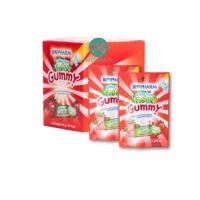 ราคา ยกกล่อง ซองเล็ก 1 กล่อง 12 ซอง Biopharm Gummy Vitamin C Fish Oil Multivitamin Calcium Sugar Free Fiber ไบโอฟาร์ม กัมมี่ เยลลี่ ทุกรส (15686963853)