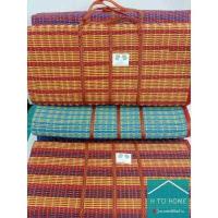 ราคา เสื่อปิคนิครุ่นพับ 3 ตอน ขนาดใหญ่และขนาดเล็ก ตราช้างคู่ เหนียว แน่น ทนทานใช้งานได้นาน สินค้าไทย พร้อมส่ง เสื่อกระเป๋า เก็บเงินปลายทาง (12752012545)