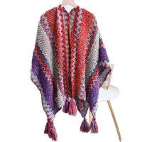 ราคา STMEN ฤดูหนาวพู่ Stoles ผ้าห่มหนาผ้าพันคอสามเหลี่ยมผ้าพันคอผู้หญิงผ้าพันคอโบฮีเมียผ้าพันคอผู้หญิงผ้าคลุมไหล่คอ Wrap (16132434766)