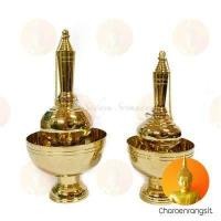 ราคา กรวดน้ำทองเหลือง ที่กรวดน้ำ ทองเหลืองแท้ (15676061630)