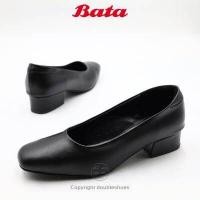 ราคา Bata รองเท้าคัทชู รองเท้ารับปริญญา หัวตัด สูง 1 5 นิ้ว ส้นหนา สีดำ 651 6972 ไซส์ 36 41 3 8 (7825330216)