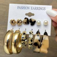 ราคา 17MILE Trendy Metal Pearl Stud Earrings Set For Women Vintage Gold Color Round Hoop Earrings Set 2021Earrings Jewelry Gifts (9135984571)