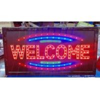 ราคา ป้ายไฟ LED OPEN WELCOME OPEN COFFEE HAIR CUT ยินดีต้อนรับ WELCOME ป้ายไฟหน้าร้าน ป้ายอักษร LED (16607255833)