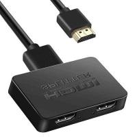 ราคา ตัวแยก HDMI 1 In 2 Out ตัวแยกสัญญาณ4K HDMI 3D สำหรับจอภาพคู่ ตัวแยกสัญญาณ HDMI 2พอร์ตความเร็วสูงสำหรับเครื่องเล่น Blu Ray ตัวแยกสัญญาณ HDMI Full HD สำหรับ Xbox PS4 PS3 DVD HDTV (14251240594)