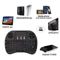 ราคา Mini Wireless Keyboard Touchpad Battery Charge ได้ แป้นพิมพ์ไทย สีดำ สำหรับ Android tv box Smart TV mini pc windows Black (814474767)