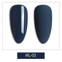 ราคา สีทาเล็บเจล เซ็ตสีฟ้า สวยๆ ML Set AS 15ml 01 06 เฉดสี (13284515269)