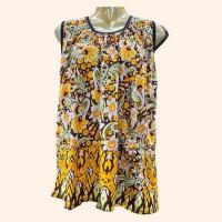 ราคา เสื้อคอกระเช้า คนแก่ ผ้าสะดุ้ง ผ้าแมมเบิร์ต เสื้อคอกระเช้าลายดอก เนื้อนิ่มใส่สบาย เสื้อคอกระเช้าลายดอก (12503454332)