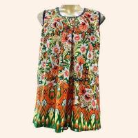 ราคา เสื้อคอกระเช้า คนแก่ ผ้าสะดุ้ง ผ้าแมมเบิร์ต เสื้อคอกระเช้าลายดอก เนื้อนิ่มใส่สบาย เสื้อคอกระเช้าลายดอก (12503454333)