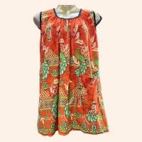 ราคา เสื้อคอกระเช้า คนแก่ ผ้าสะดุ้ง ผ้าแมมเบิร์ต เสื้อคอกระเช้าลายดอก เนื้อนิ่มใส่สบาย เสื้อคอกระเช้าลายดอก (12503375808)