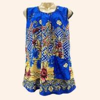 ราคา เสื้อคอกระเช้า คนแก่ ผ้าสะดุ้ง ผ้าแมมเบิร์ต เสื้อคอกระเช้าลายดอก เนื้อนิ่มใส่สบาย เสื้อคอกระเช้าลายดอก (12503375807)