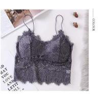 ราคา บราลูกไม้ สายเดี่ยว B16 เสื้อชั้นใน เเบบสวม เต็มตัว ฟองน้ำเดี่ยว เสื้อในลูกไม้ ผ้านิ่ม เเต่งขอบระบาย สายยางยืด ชุดชั้นในเซ็กซี่ (15570035336)