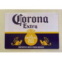 ราคา Corona Extra นำเข้าเบียร์ ป้ายดีบุกวินเทจ Man Cave Garage Art (16651605015)