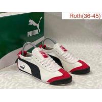 ราคา รองเท้าพูม่า รองเท้าPUMA สีขาว แบบหนัง รองเท้าผ้าใบแฟชั่น รองเท้าผู้ชาย หญิง รองเท้าลำลอง รองเท้าหนัง Size37 45eu (15215370227)