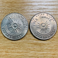 ราคา เหรียญคู่ 1บาท พ ศ 2509 2513 เอเชี่ยนเกมส์ครั้งที่5 6 ไม่ผ่านการใช้งาน เก่าเก็บ Coins (1795620329)