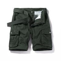 ราคา กางเกงขาสั้นผู้ชาย 6 กระเป๋า สีพื้น มีกระเป๋าหลายช่อง สำหรับผู้ชาย กางเกงขาสั่น กางเกงขาสั้นคาร์โก้ กางเกงขาสั้น chino (13374533399)