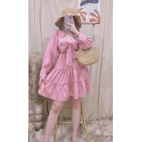 ราคา สพ0014 มินิเดรส ทรงคอวี คอปก แต่งโบว์ผูกหน้า แขนยาว ชายระบาย ผ้าไหมอิตาลี สุดฮิตคือต้องมีค่ะ งานสวยมากกกค่ะ ชุดสีแดง ตรุษจีน วาเลนไทน์ (7670341878)