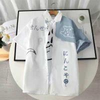 ราคา ญี่ปุ่นแบรนด์อินเทรนด์ใหม่สีตีแขนสั้นชายเสื้อฤดูร้อนหลวมหล่อคู่เสื้อผู้ชายเสื้อ เสื้อยืดผู้ชาย (16418807361)