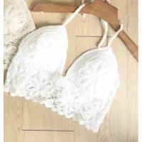 ราคา บราถักไหมพรม 022 ชุดเซตบราถักไหมพรมผูกคอ กางเกงถักลูกไม้ มีทั้งเป็นเซต และเเยกขาย (15853220678)