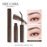 ราคา NEE CARA นีคาร่า มาสคาร่าคิ้ว มาสคาร่าปัดคิ้ว หัวแปรงสลิม N608 NEE CARA MICROCARA BROW MASCARA (12881685194)