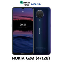ราคา NOKIA G20 ประกันศูนย์ 1ปี RAM4 ROM128 จอ6 52นิ้ว แบต5 050 mAh (16971754856)