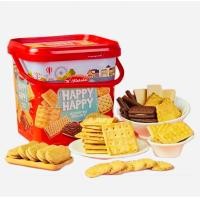 ราคา Kokola Assorted Cookies คุกกี้ คุกกี้รวม ถังใหญ่ จัมโบ้ 700 กรัม ของขวัญปีใหม่ ขนมอินโด (16838730984)