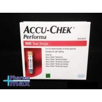 ราคา แผ่นตรวจวัดระดับน้ำตาลในเลือด accu Chek Performa ประกันของแท้ accu chek performa Test Strip100 แผ่น (7286456217)