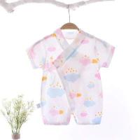 ราคา พร้อมส่งจากไทย ชุดเด็กแรกเกิด สไตล์ญี่ปุ่น กิโมโน ชุดเด็กอ่อนผูกหน้า 0 6เดือน มีอีกหลายลายในร้าน (9104808202)